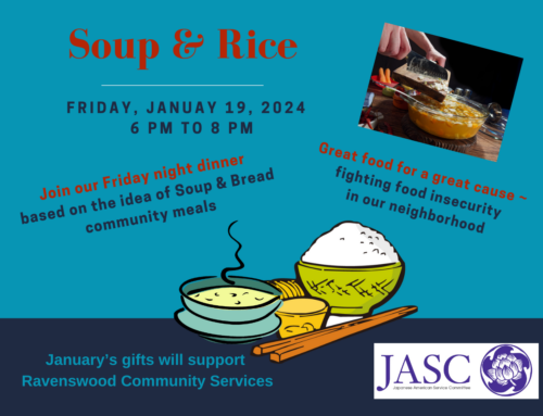 Soup & Rice Gathering in January