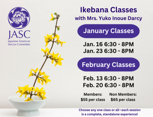 Ikebana Classes at JASC