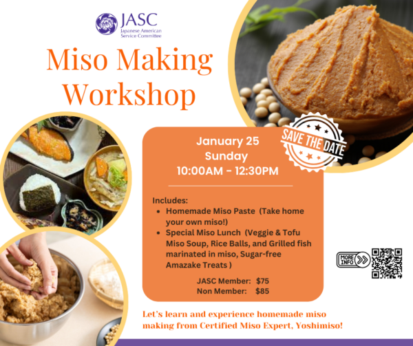 Miso-Making Workshop – January 2026 – JASC Chicago